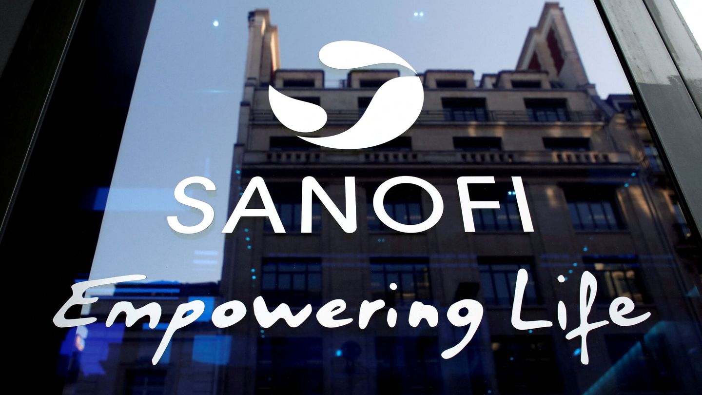 Logo de Sanofi. 
