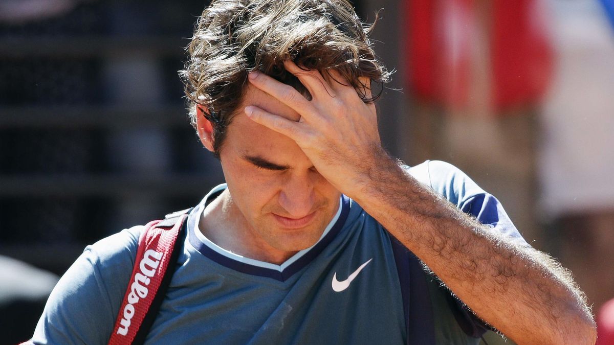 Federer estrena su paternidad con un amargo debut en Roma