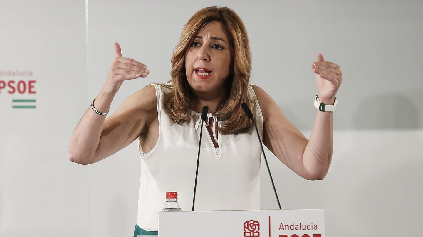 Susana Díaz, durante un acto del PSOE-A. (EFE)