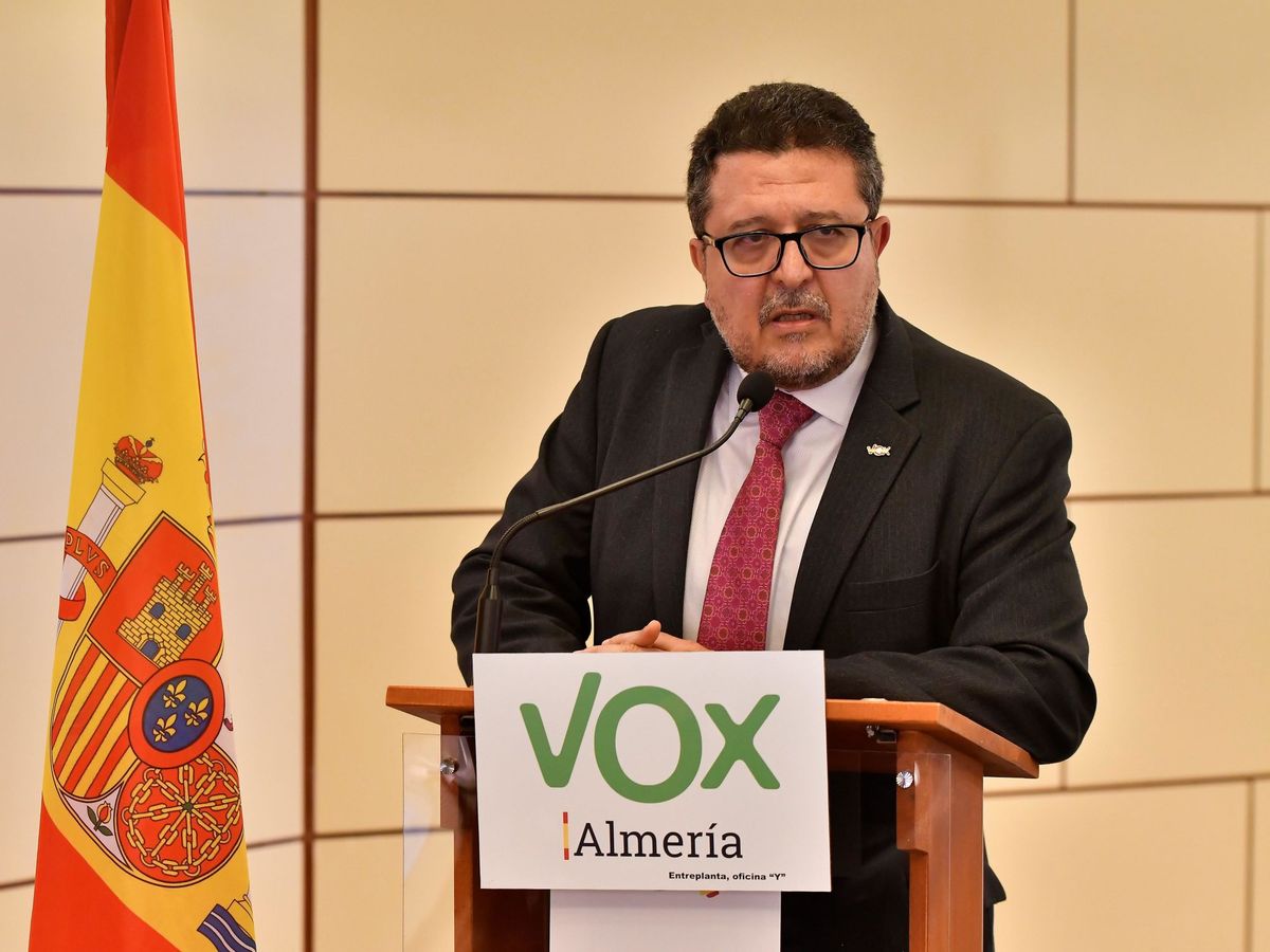 Foto: El exlíder de Vox en Andalucía Francisco Serrano. (EFE)
