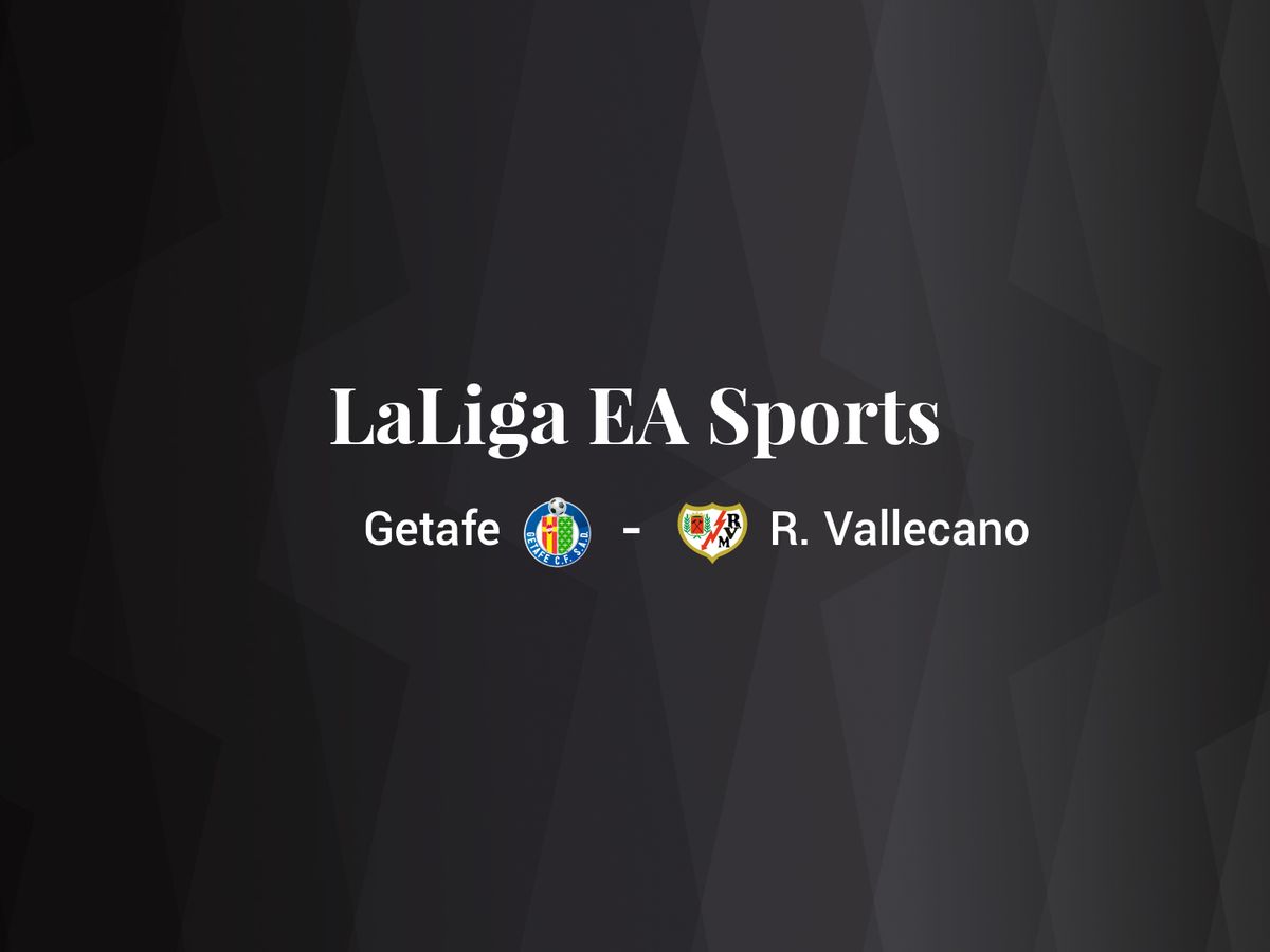 Foto: Resultados Getafe - Rayo Vallecano de LaLiga EA Sports (C.C./Diseño EC)