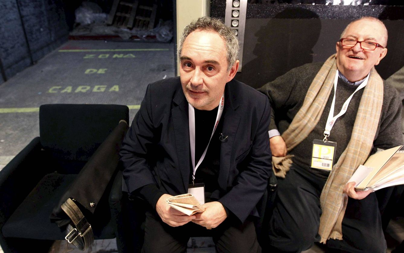 Ferran Adrià y José Maria Arzak, en Madrid Fusión 2011. (EFE)