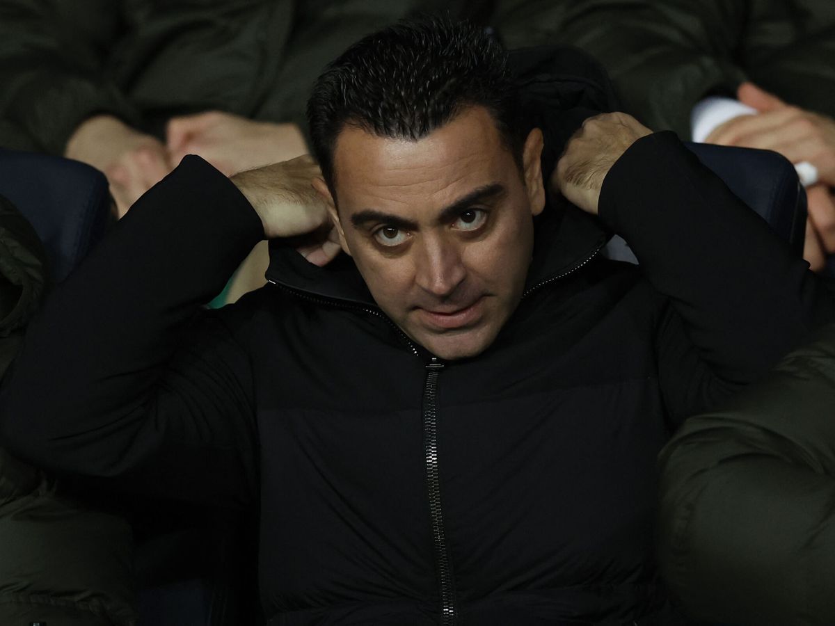 Foto: Xavi Hernández, actual entrenador del Barça. (Reuters/Albert Gea)