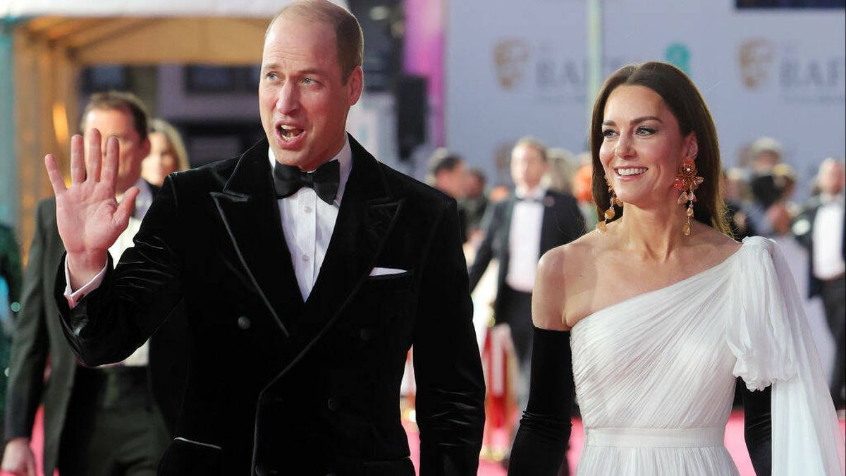 El look de Kate Middleton en los Bafta 2023: pendientes de Zara y un vestido reeditado