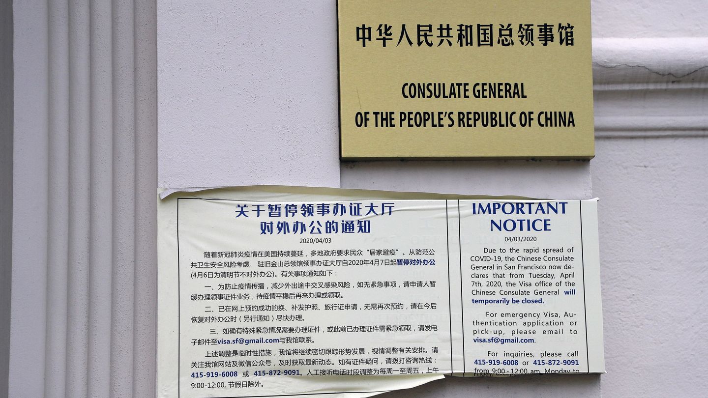 Consulado chino en San Francisco. (Reuters)