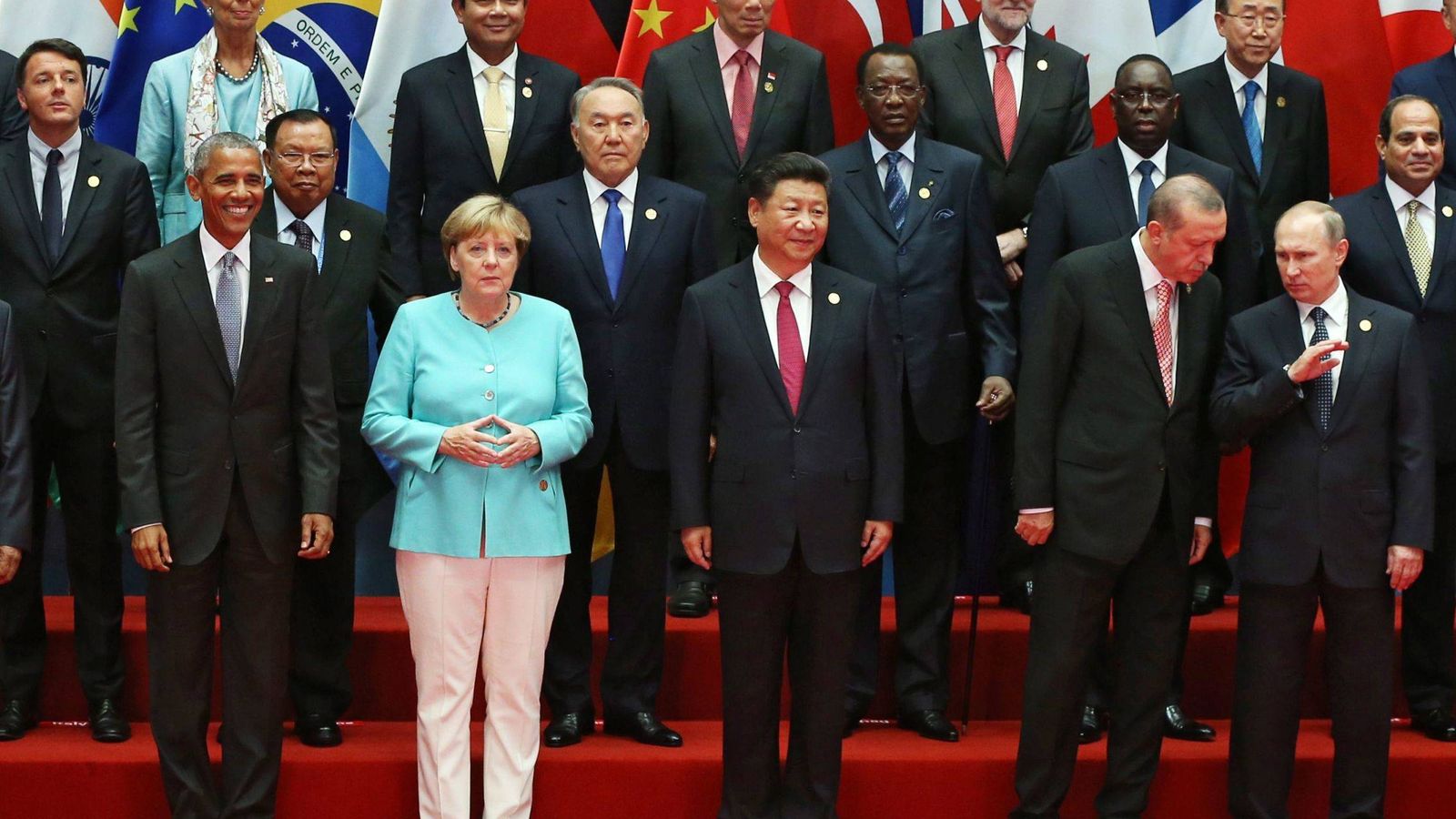 Foto: Foto de grupo con buena parte de los mandatarios que asisten al G20. (EFE)