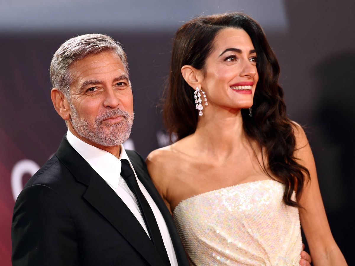 Foto: George y Amal Clooney. (Getty)