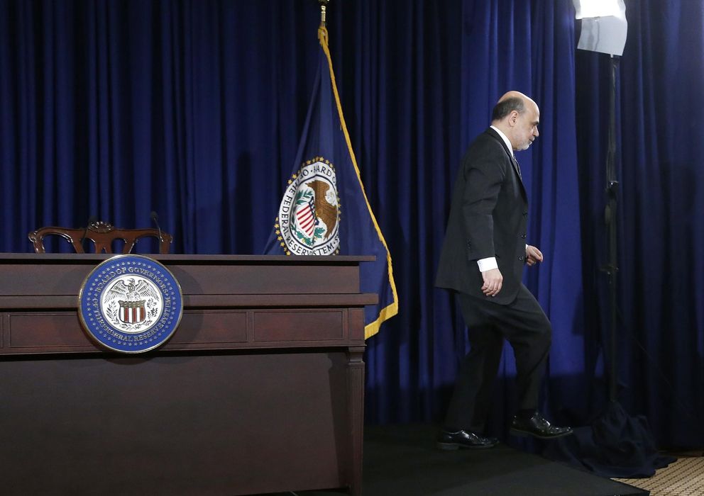 Foto: El presidente de la Fed, Ben Bernanke, al término de una conferencia de prensa 