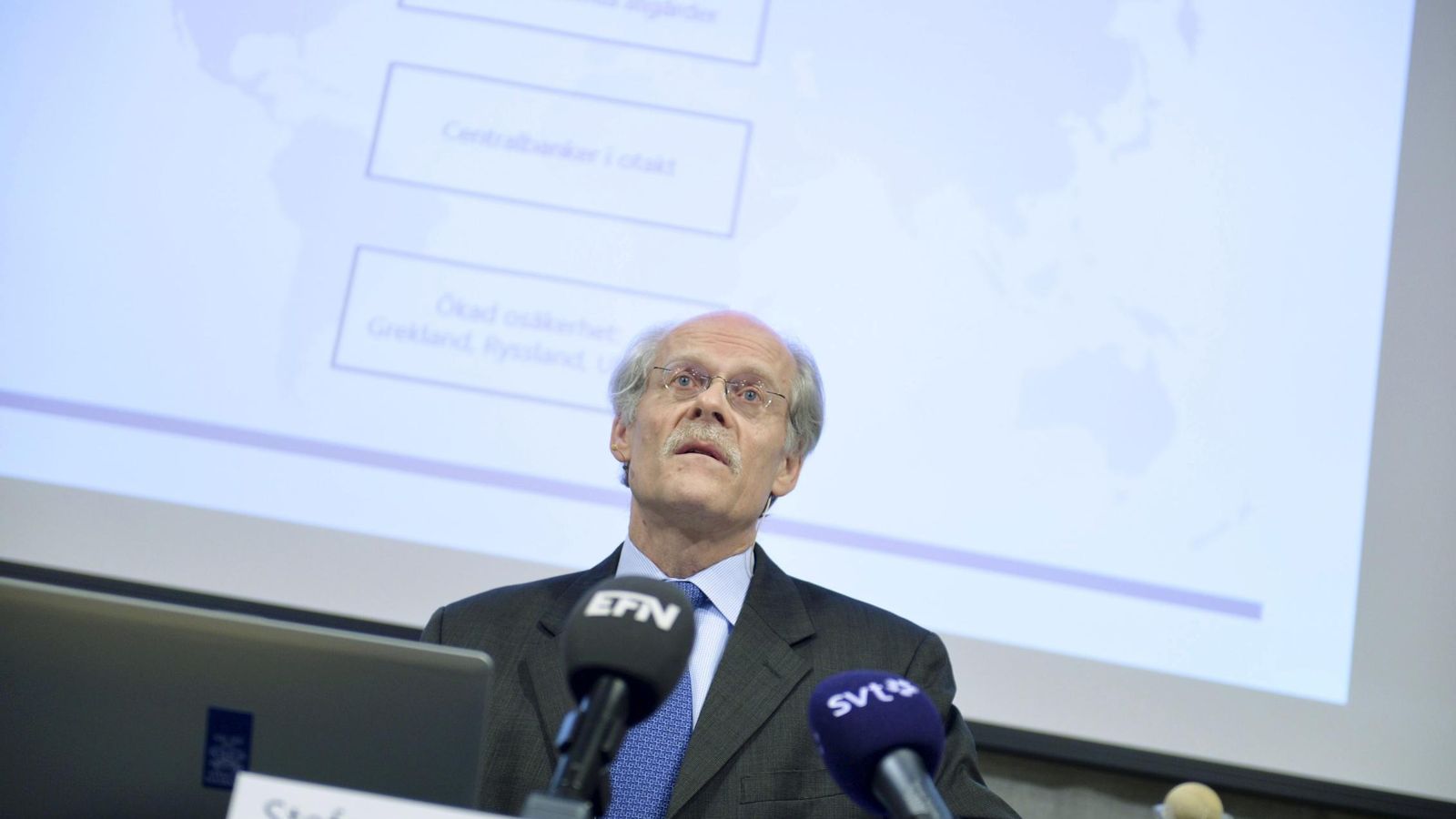 Foto: El gobernador del banco central sueco, Stefan Ingves