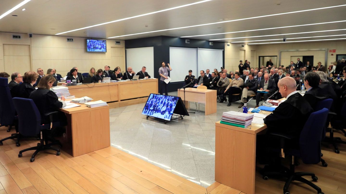 Sala del juicio por la salida a Bolsa de Bankia. (EFE)