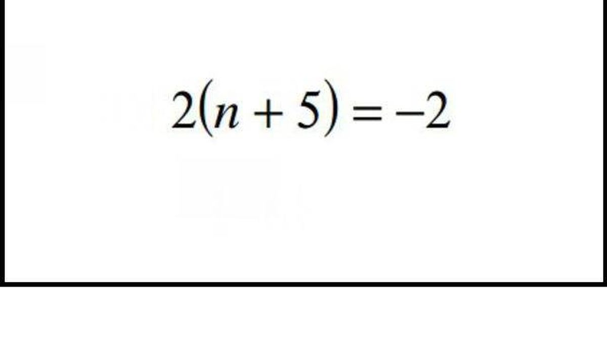 Solo una de cada 11 personas puede resolver estas fáciles ecuaciones. ¿Y tú?