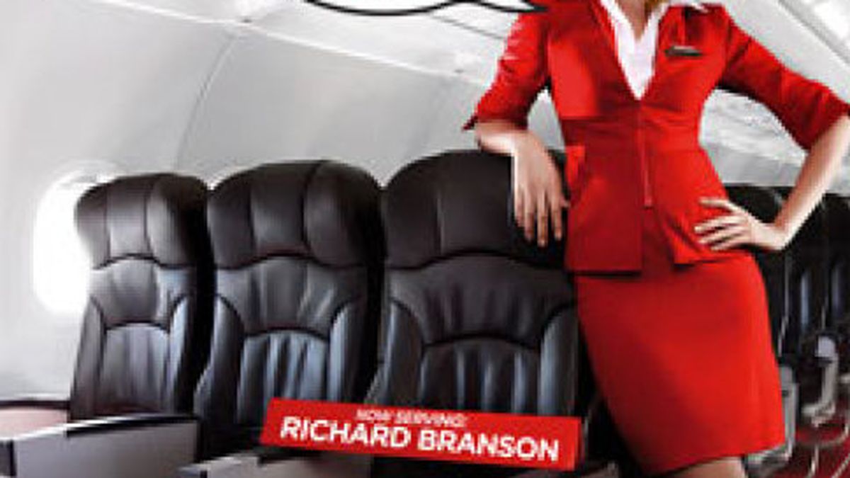 Richard Branson, ¿nueva "azafata" de Air Asia?
