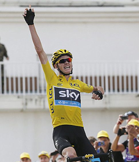 Foto: Chris Froome es el 'capo' de este Tour de Francia y confirma que no le hace falta equipo