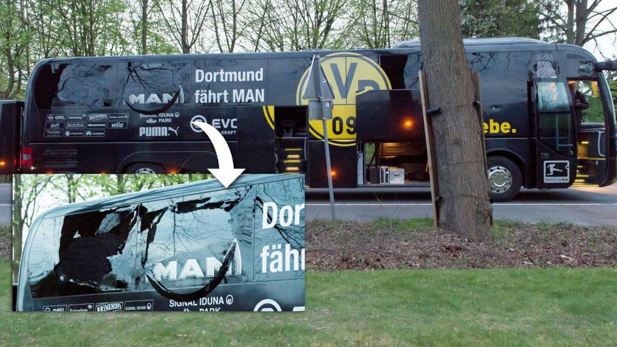 Detenido el atacante del autobús del Dortmund: quería especular en Bolsa