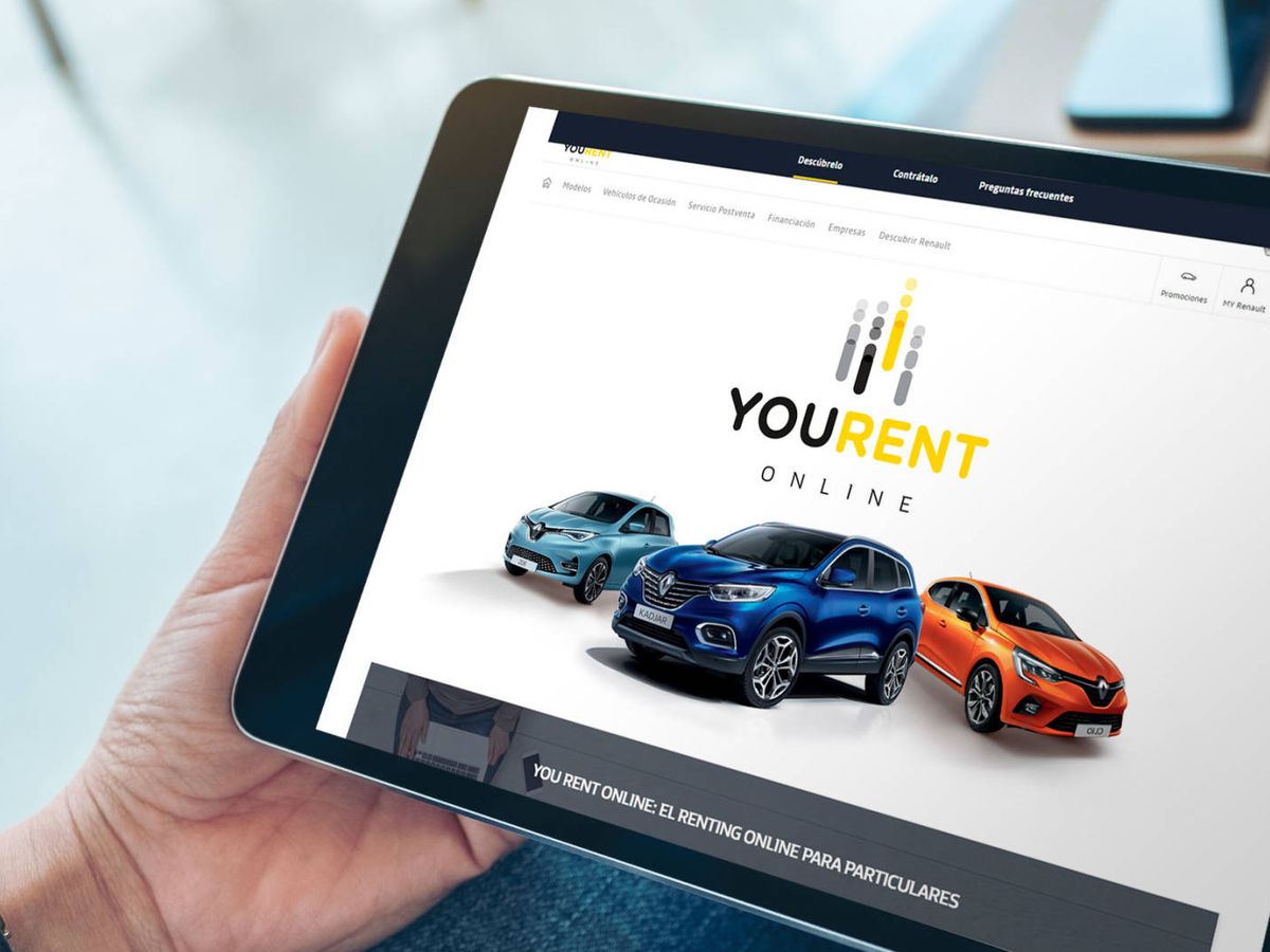 Foto: 'You Rent Online', la forma más sencilla de adquirir un coche por 'renting' desde casa. 
