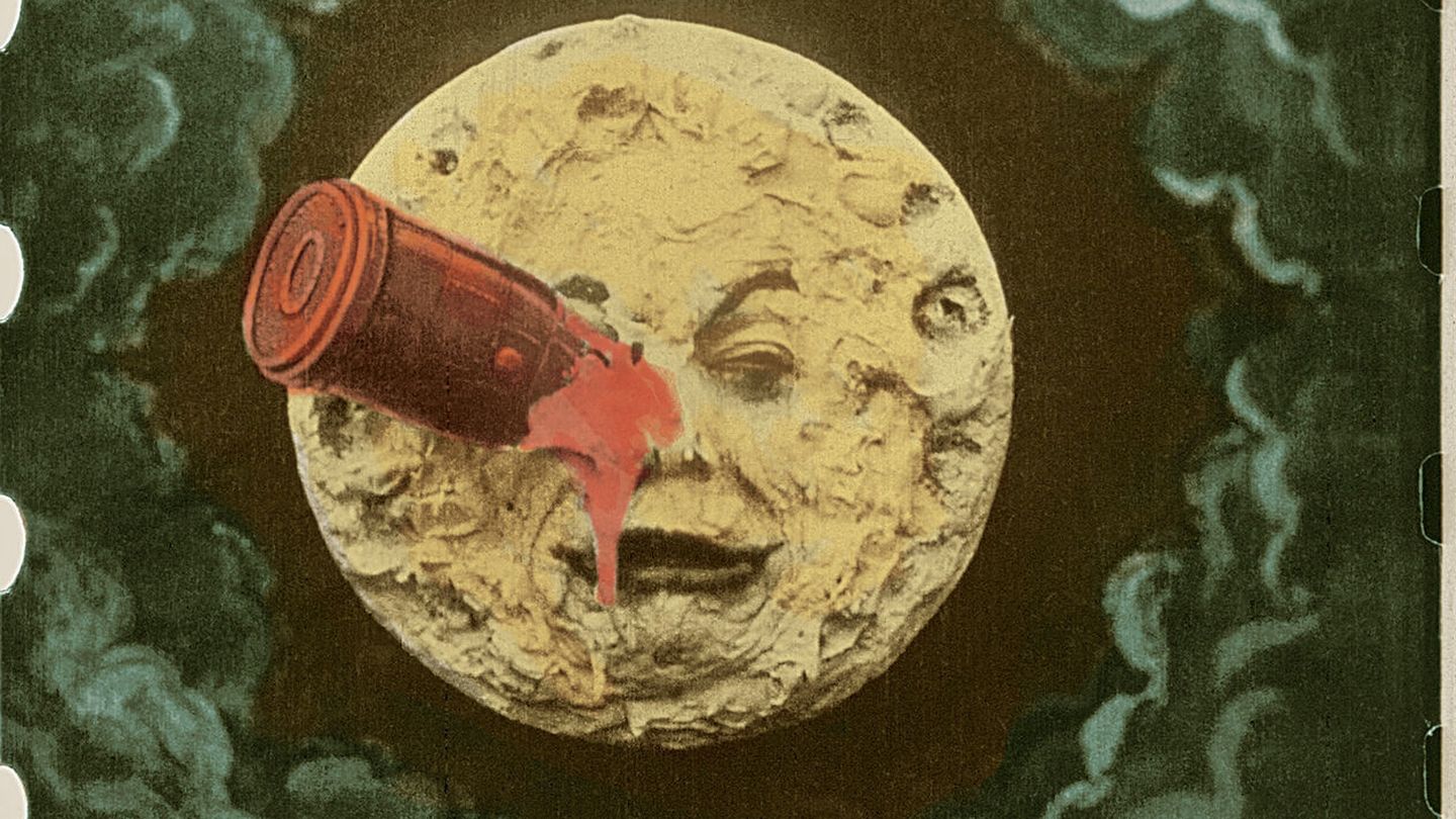 Portada de 'Viaje de la Tierra la Luna', de Julio Verne