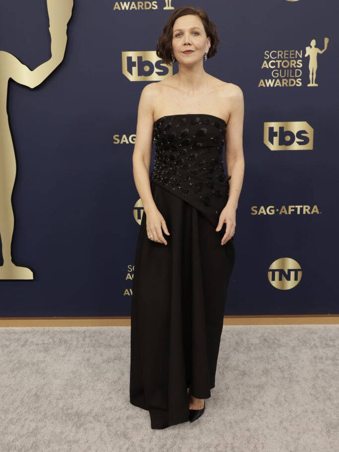 Maggie Gyllenhaal, en los premios SAG. (Getty/Frazer Harrison)