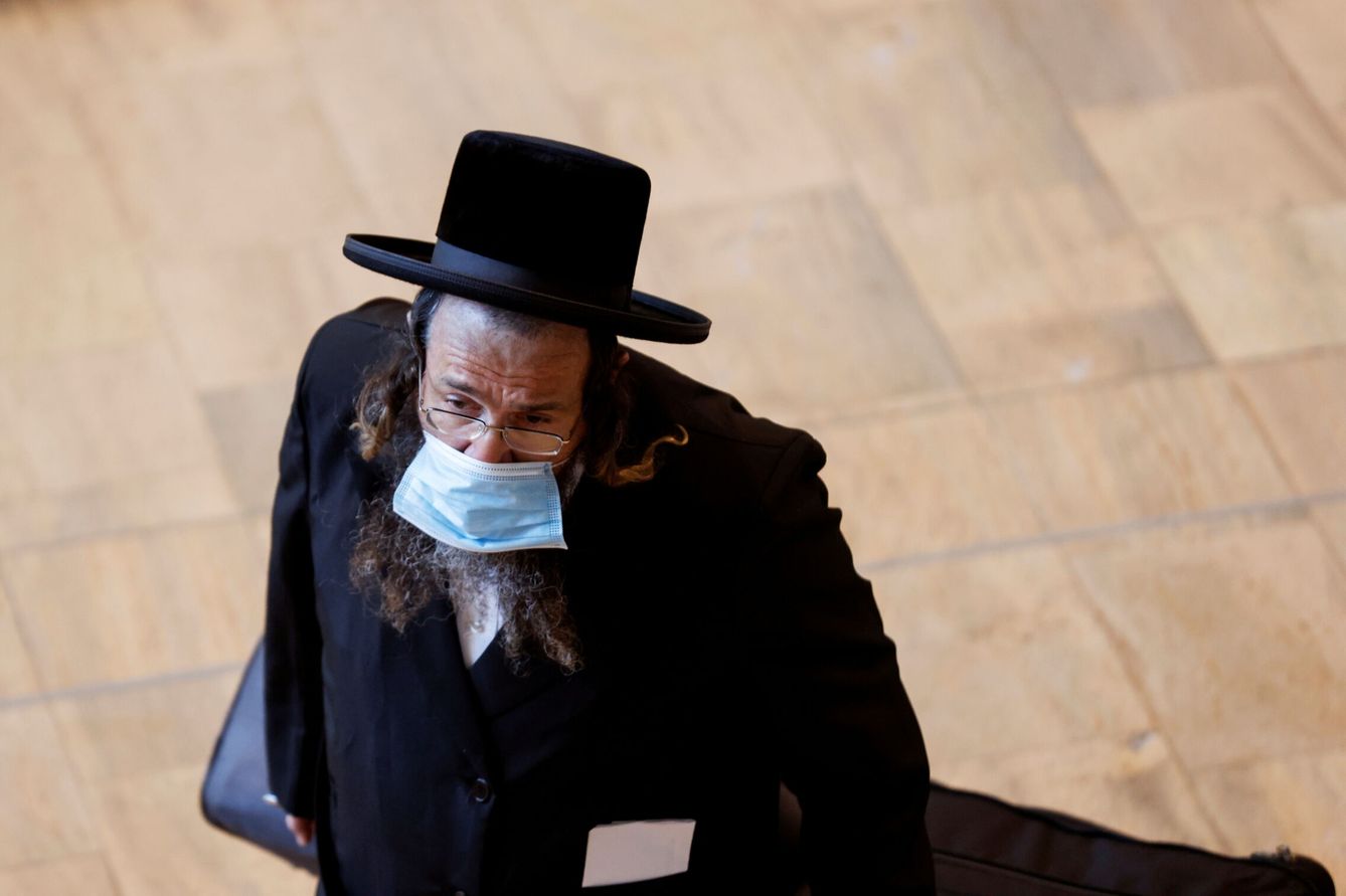 Un ultraortodoxo, en Israel. (Reuters)