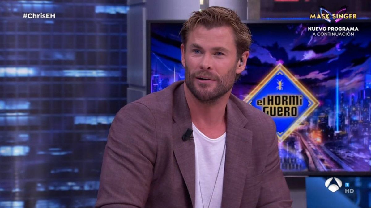 Chris Hemsworth se vale de 'El hormiguero' para aclarar un extendido rumor sobre su salud