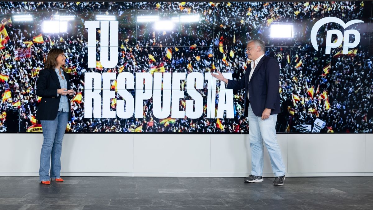 El PP convierte las protestas contra Sánchez en su imagen de campaña: "Es ahora o nunca"