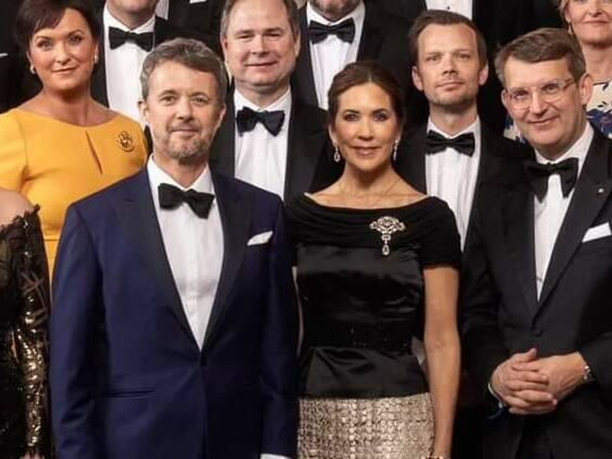 Foto: Los reyes de Dinamarca, en la cena del Consejo de Estado. (Det Danske Kongehus)