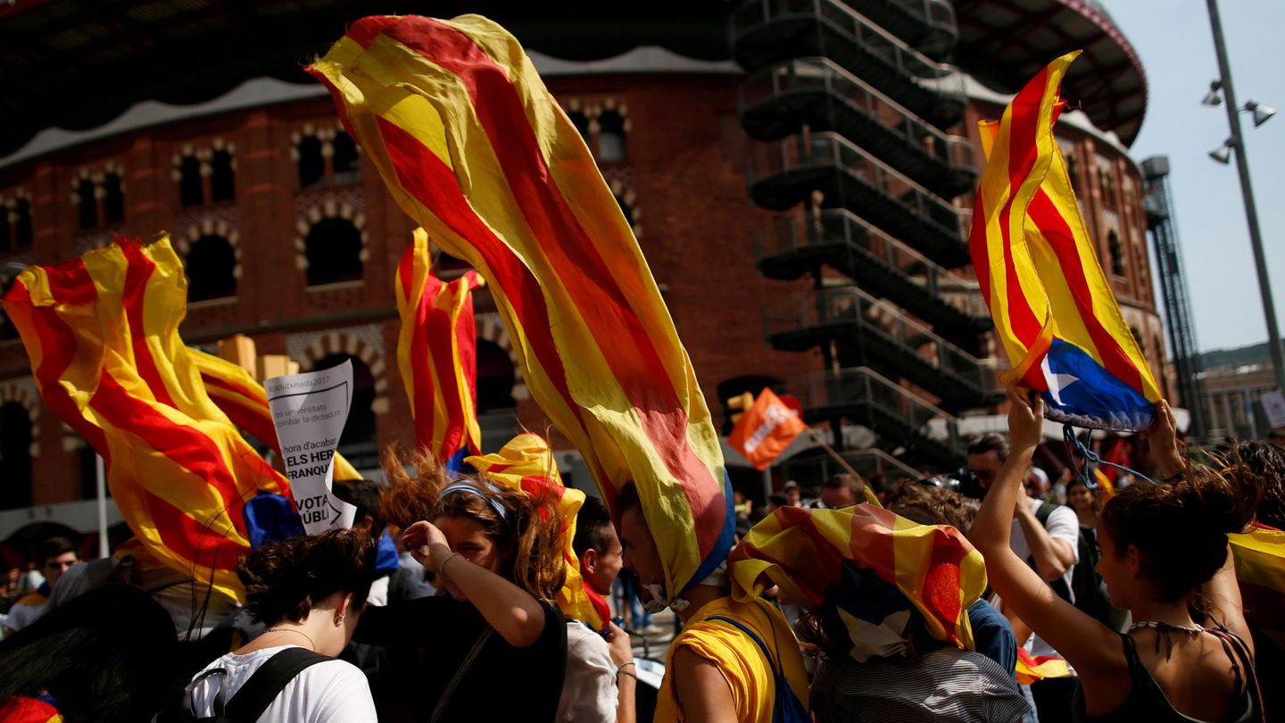 Manifestación en Barcelona. (Reuters)
