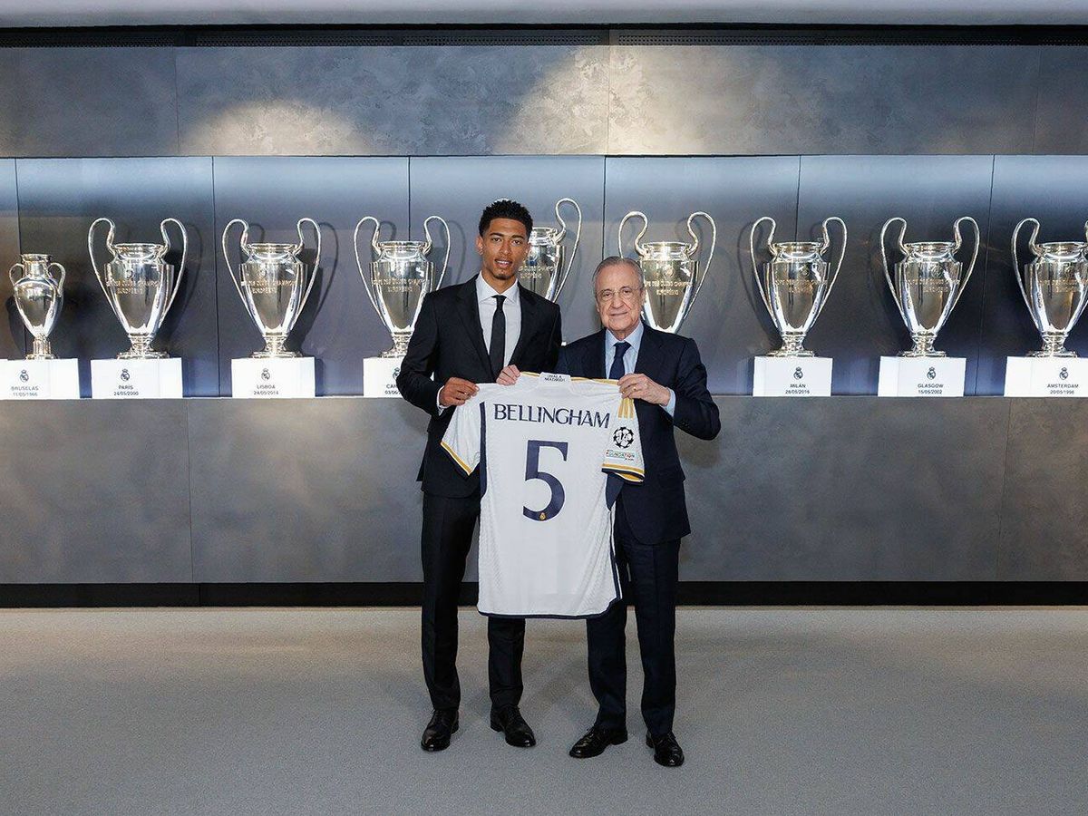 Foto: Jude Bellingham llevará el número 5 en el Real Madrid. (FOTO: Real Madrid)