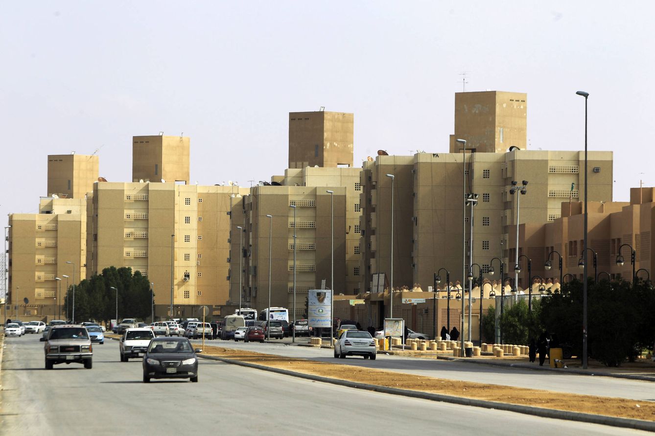 Vista general de un 'compound' al sur de Riad, en 2012. (Reuters)