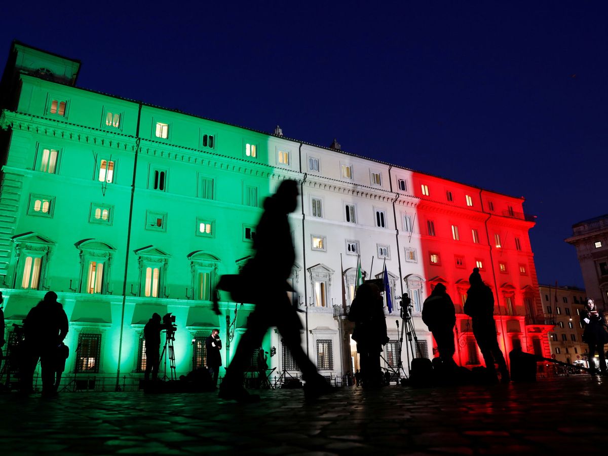 Foto: La oficina del primer ministro italiano, el Palacio de Chigi. (Reuters)