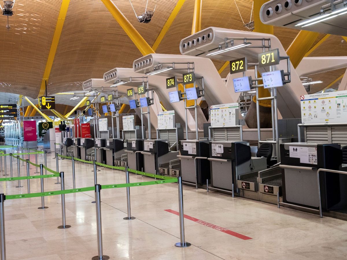 Foto: Aeropuerto Barajas-Adolfo Suárez, en Madrid. (EFE)