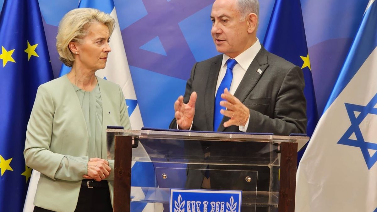 Von der Leyen encadena errores políticos con Israel entre los espejismos de Ucrania