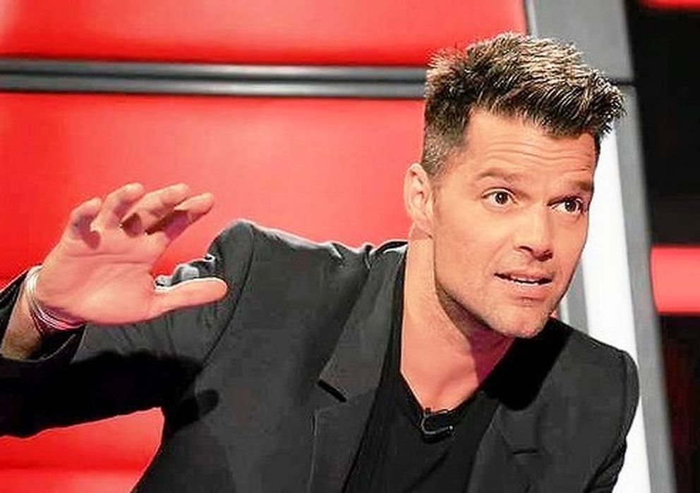 Foto: El cantante Ricky Martin en una imagen de 'La Voz' Australia 2014