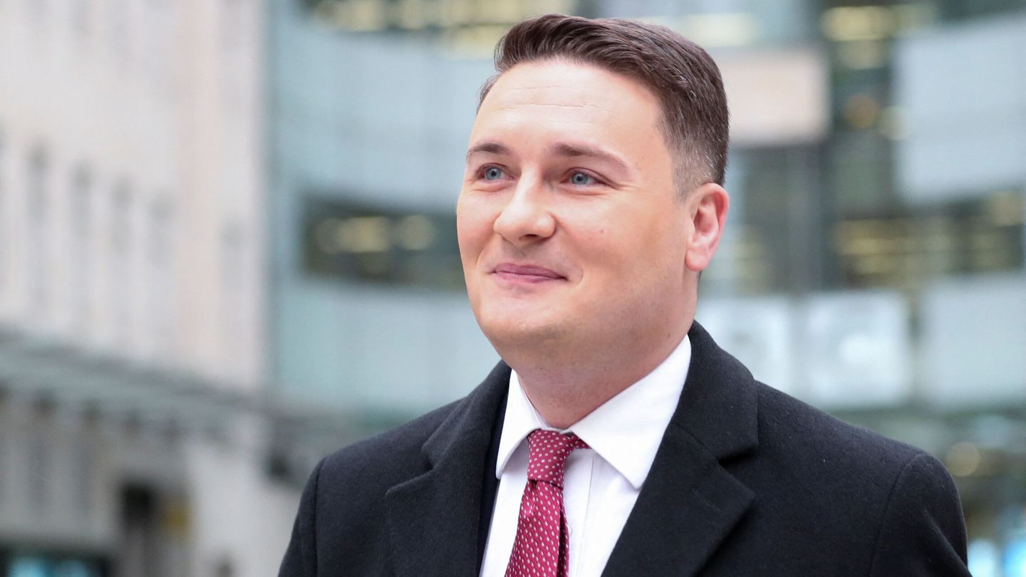 Shadow Secretary of State for Health and Social Care Wes Streeting walks outside the BBC headquarters in London, Britain, February 20, 2022. REUTERS May James