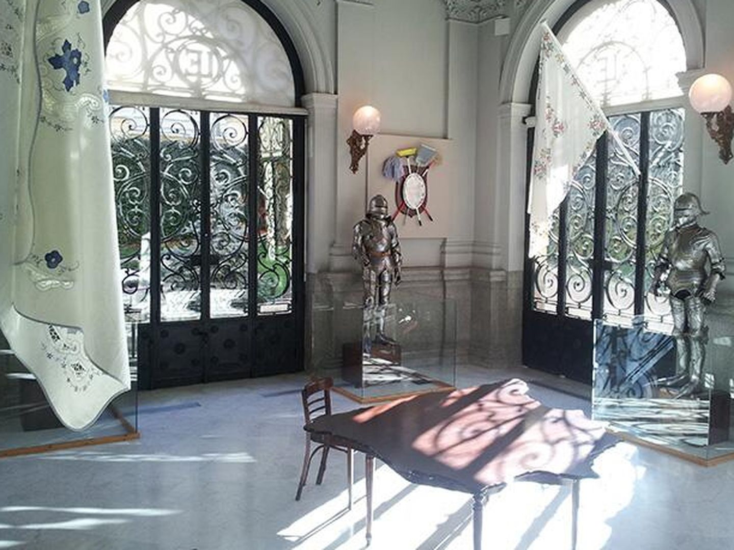 Instalación de 'Nacionalismo doméstico', en el Museo Lázaro Galdiano.