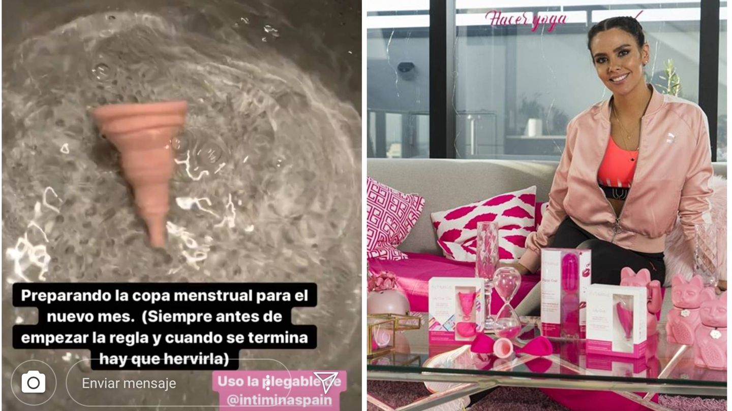 Cristina Pedroche, una gran defensora de la copa menstrual. (Instagram @cristi_pedroche)