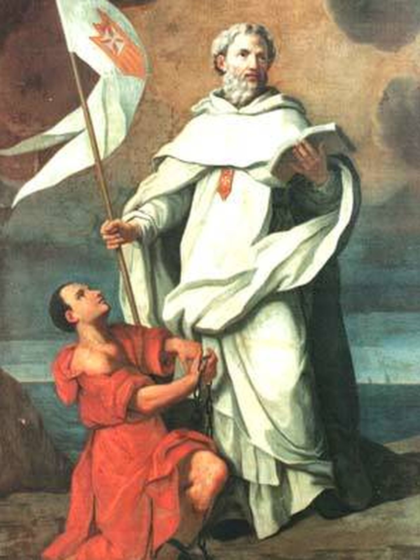 San Pedro Nolasco, fundador de la Orden de la Bienaventurada Virgen María de la Merced. Foto: CC