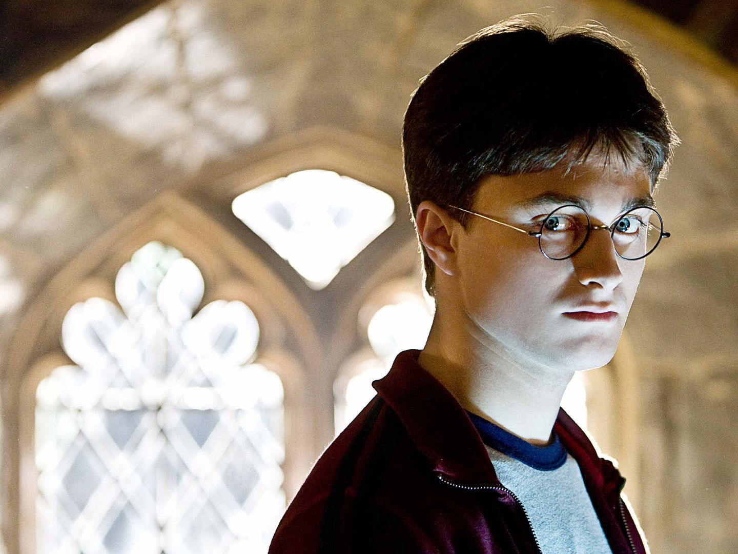 Una imagen de Daniel Radcliffe en el papel de Harry Potter. (Warner)