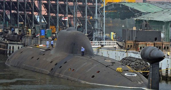 Foto: El INS Aringant, el submarino que es la joya de la corona de India. (Reuters)