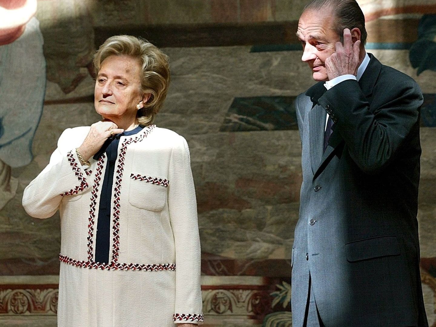 Jacques y Bernadette Chirac. (EFE)