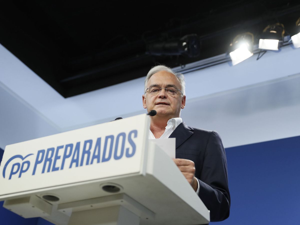 Foto:  El vicesecretario de Institucional del Partido Popular, Esteban González Pons. (EFE/Mariscal)