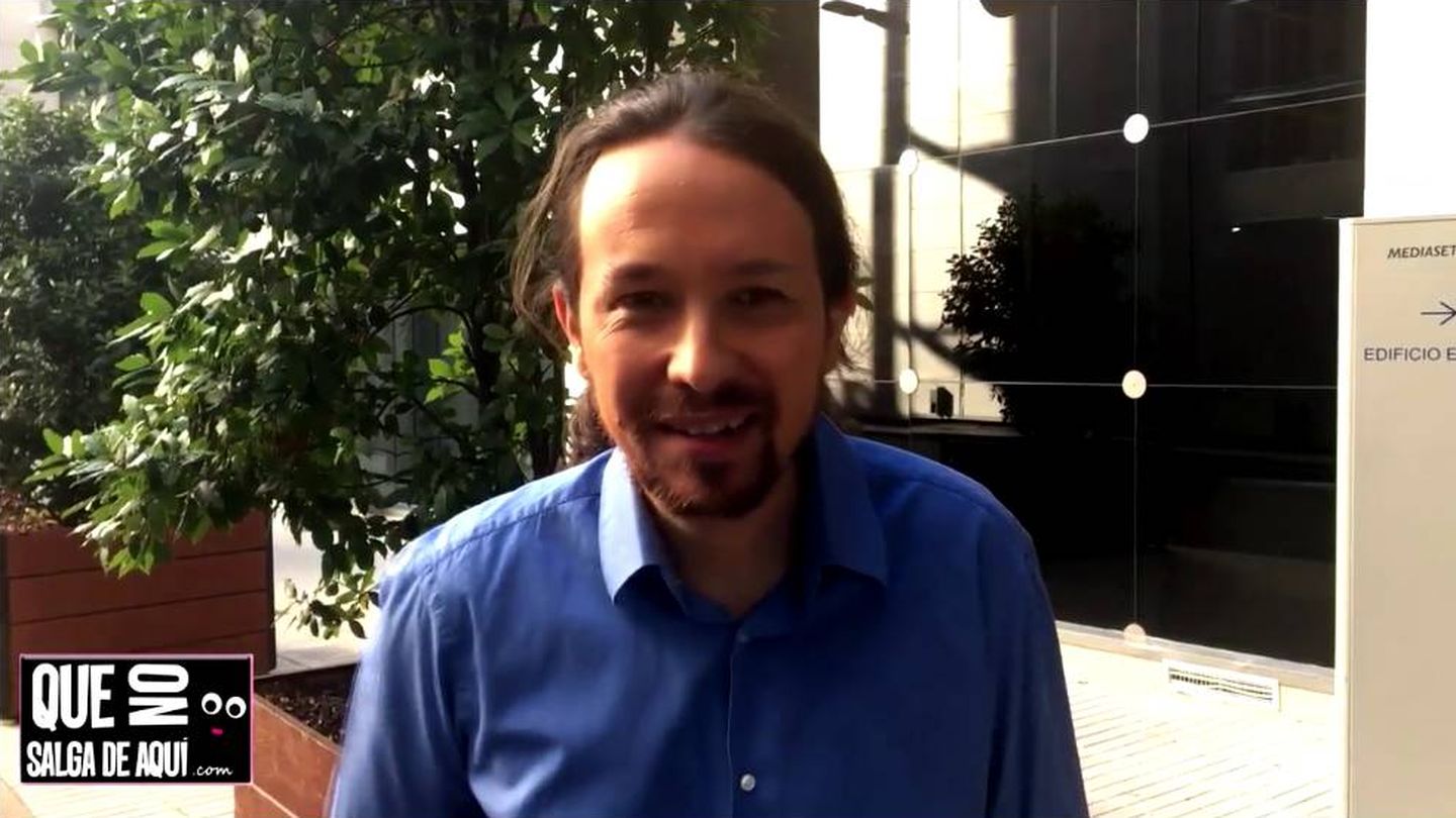 Pablo Iglesias, líder de Podemos. (Mediaset)