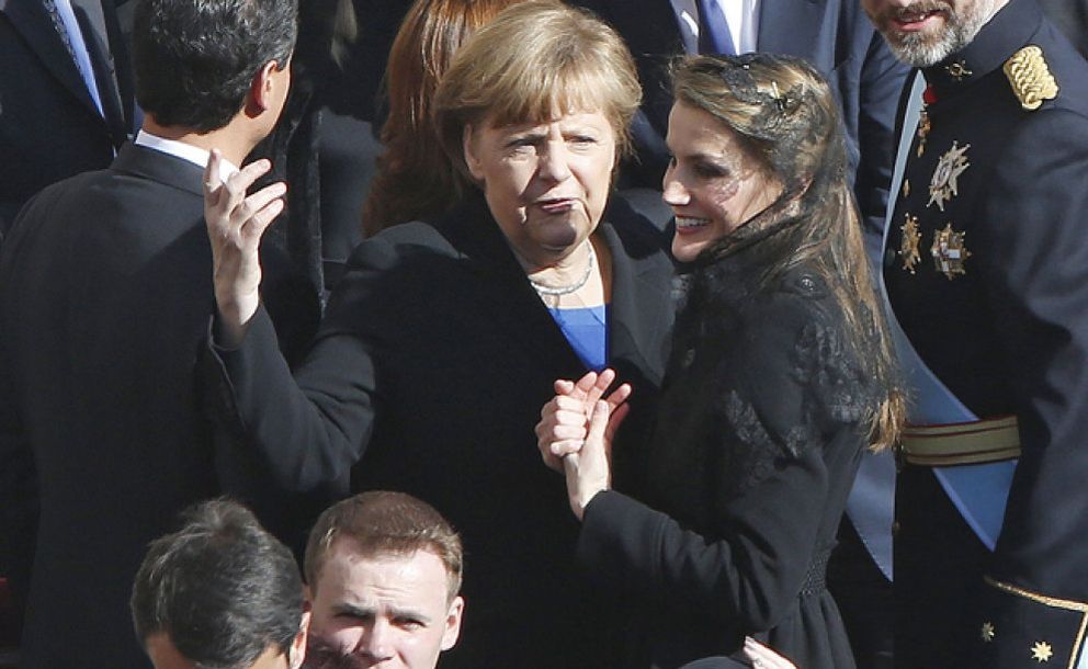 Foto: Las miradas de Merkel