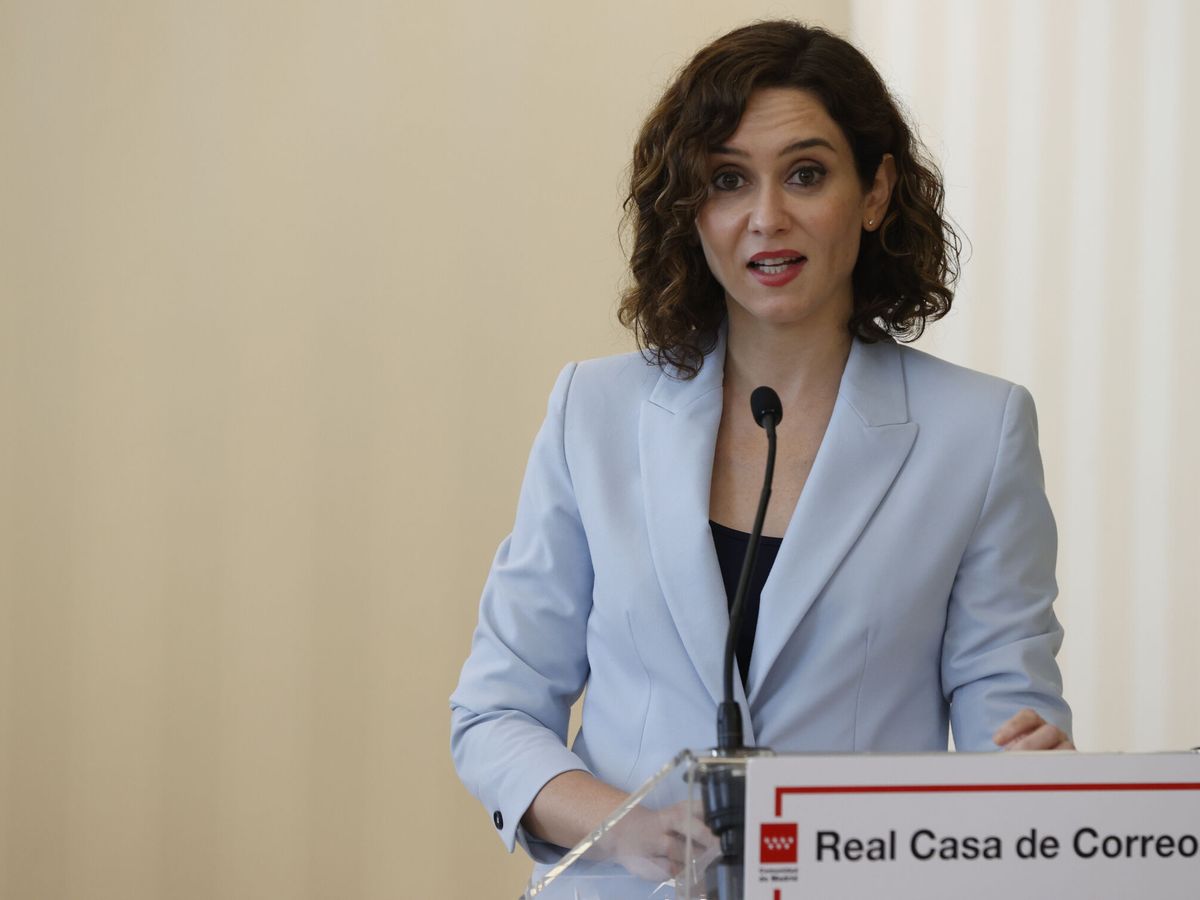Foto: La presidenta de la Comunidad de Madrid, Isabel Díaz Ayuso. (EFE/J. J. Guillén)