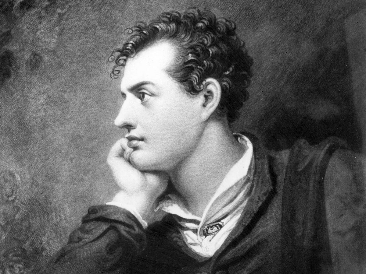 Foto: Ilustración de Lord Byron. (Getty/Hulton Archive)