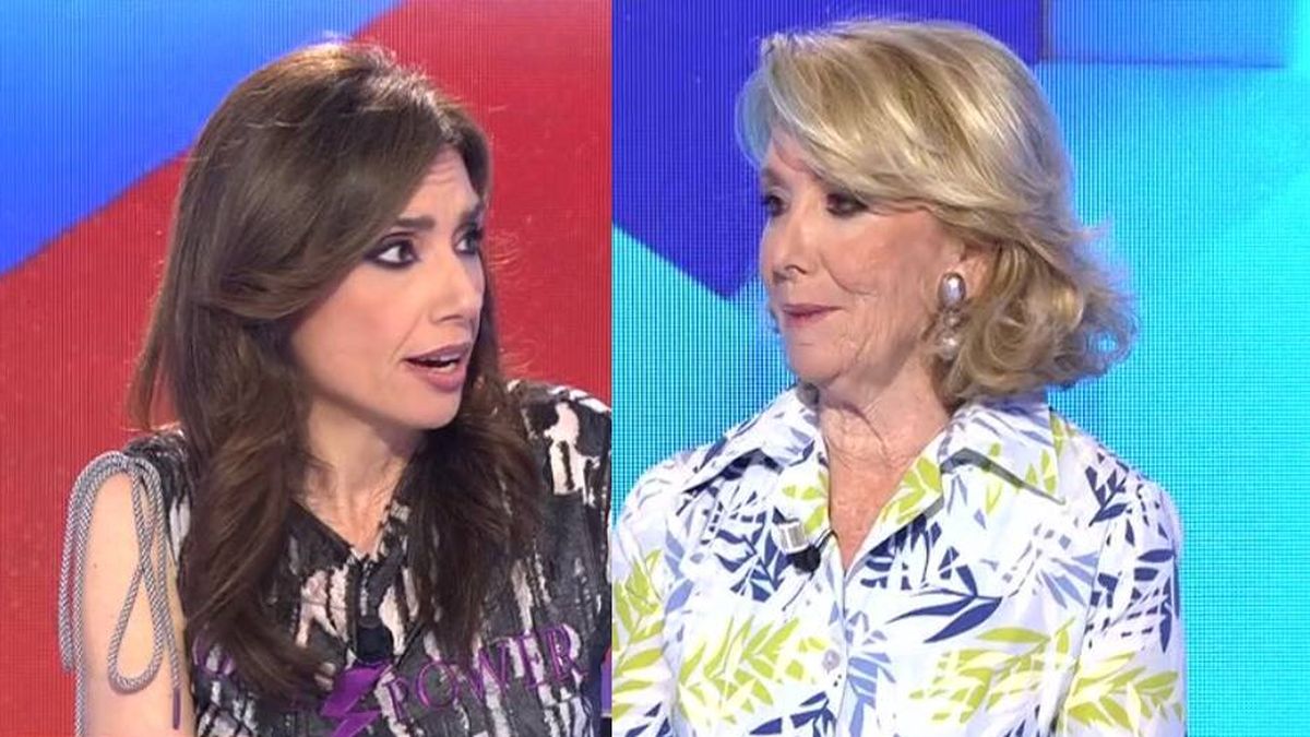 Marta Flich arrincona a Esperanza Aguirre por justificar unas polémicas declaraciones de Vox sobre la violencia de género
