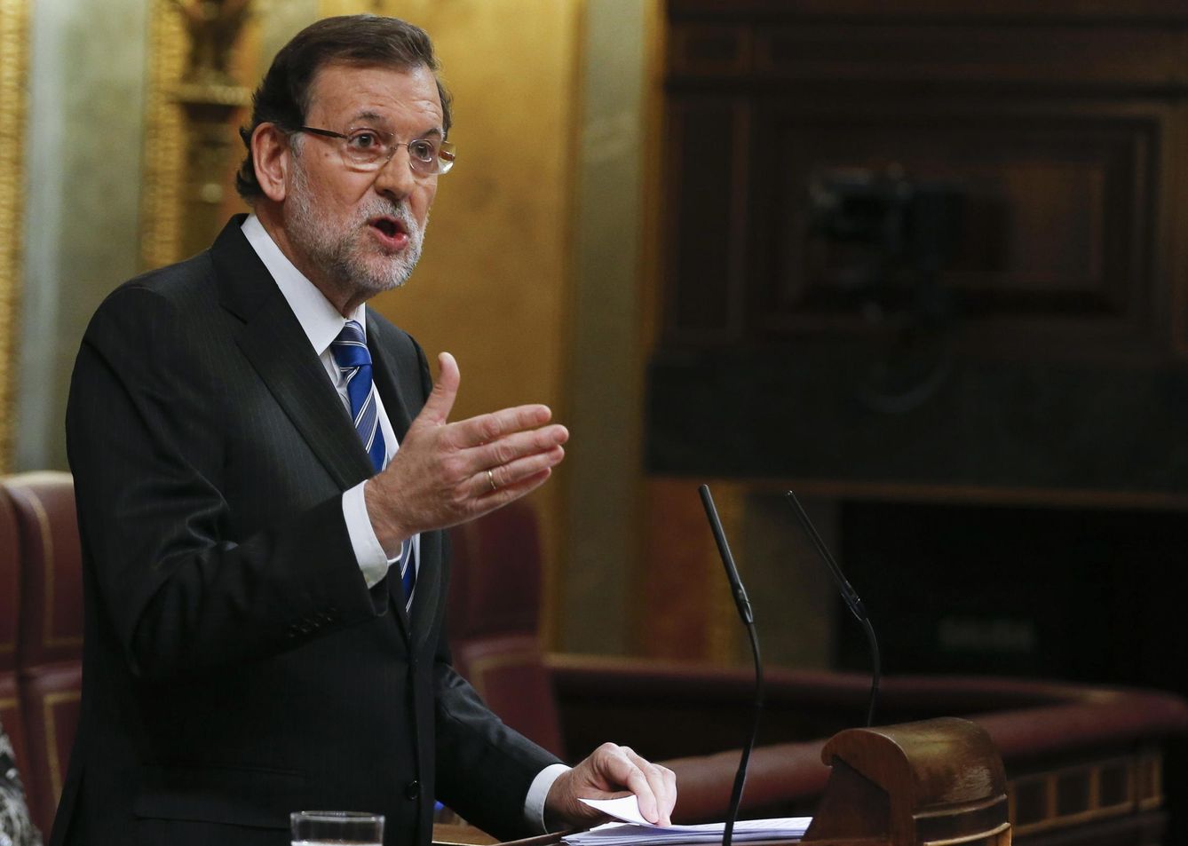 Rajoy anunció en el Debate de Estado de la Nación la ampliación de la cobertura dle cheque bebé. (Reuters)