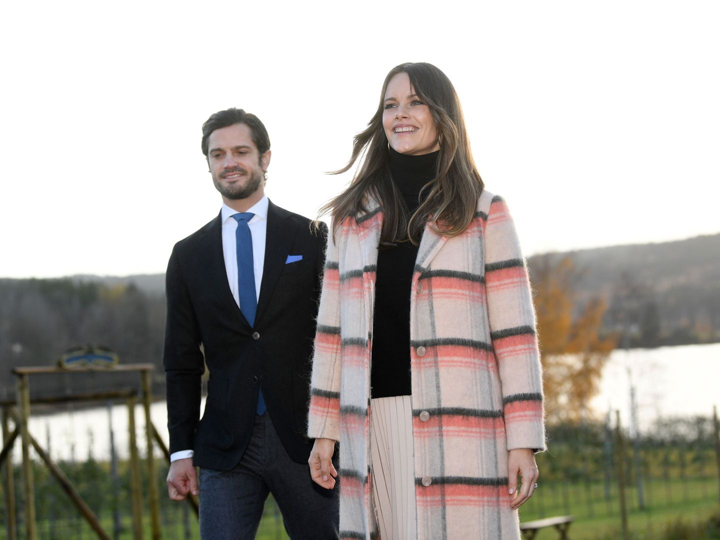 Sofía de Suecia, junto al príncipe Carlos Felipe. (EFE)