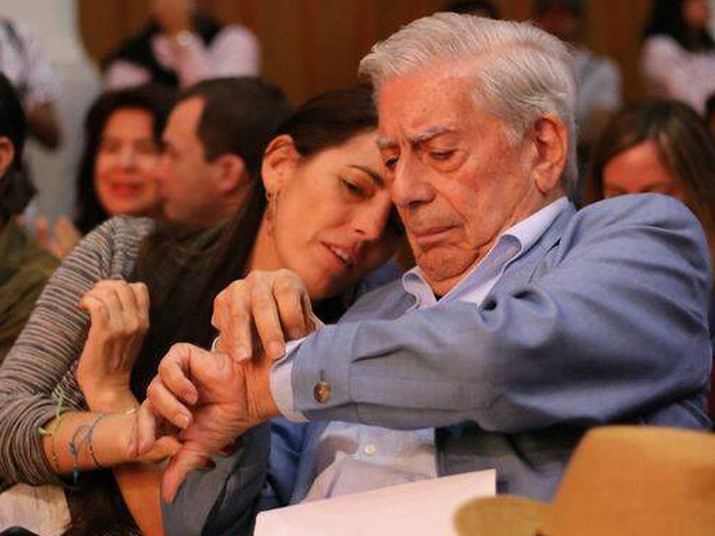  Morgana y Mario Vargas Llosa, en una imagen de archivo. (Gtres)