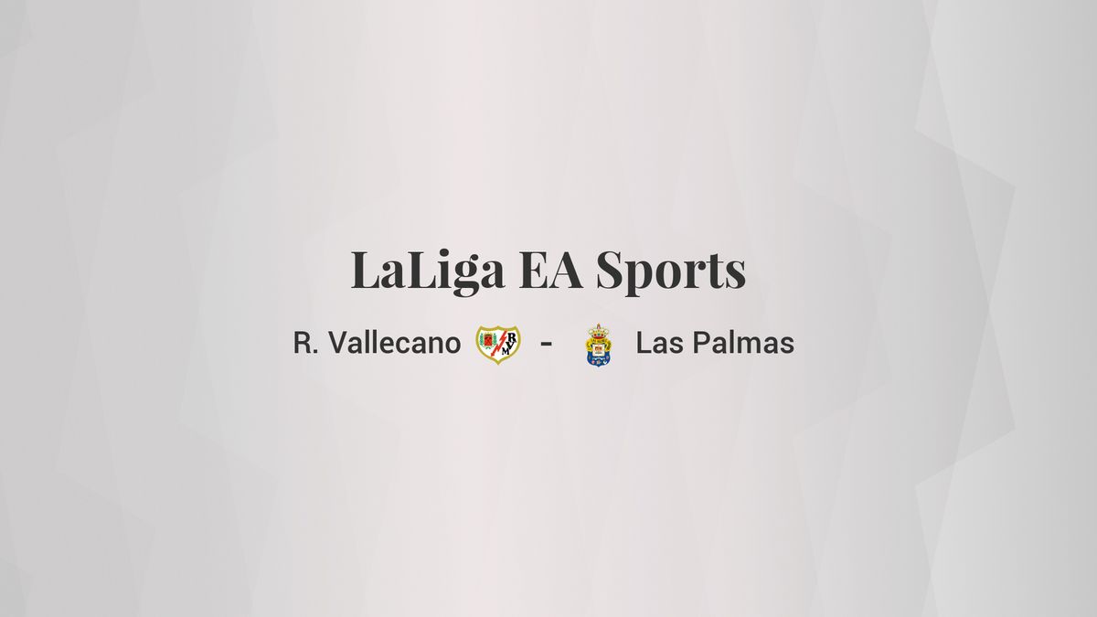 Rayo Vallecano - Las Palmas: resumen, resultado y estadísticas del partido de LaLiga EA Sports