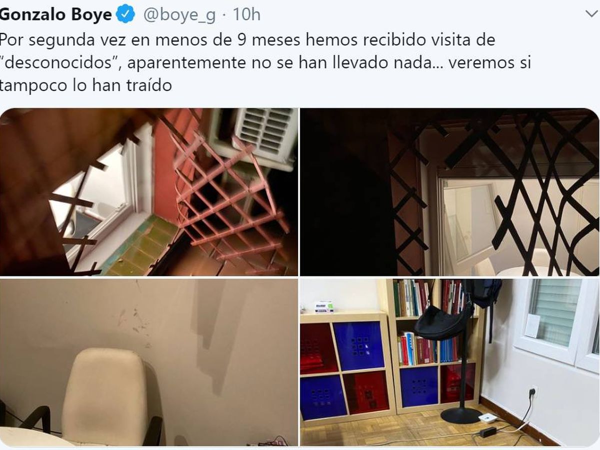 Foto: El abogado de Torra y Puigdemont, denuncia el allanamiento de su casa en Twitter.